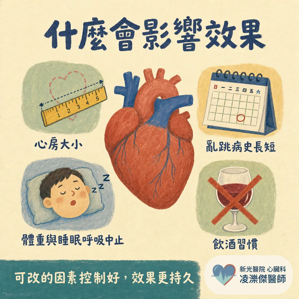 心房顫動電燒：成功率多高？風險有哪些？術後要注意什麼 圖卡 3
