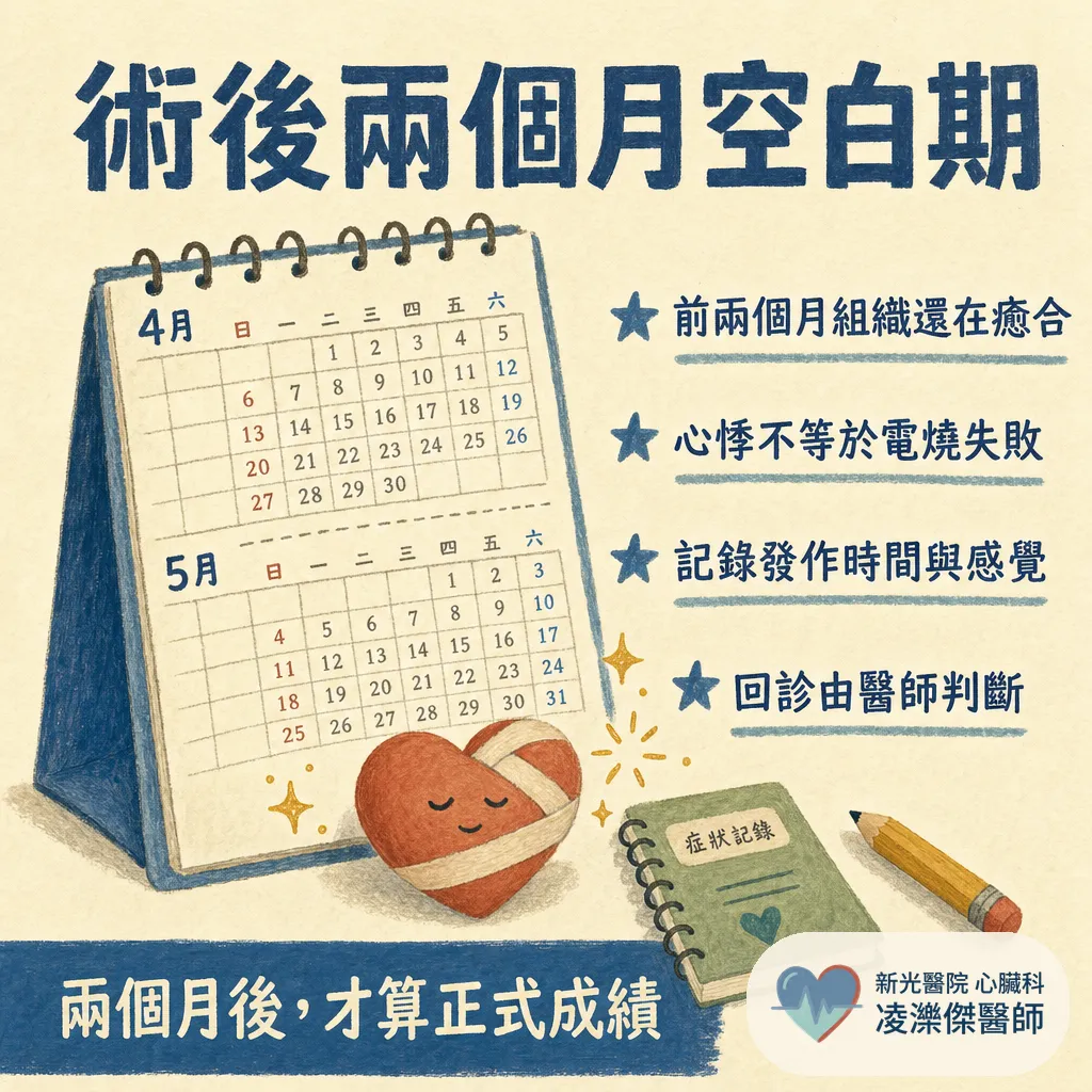 心房顫動電燒：成功率多高？風險有哪些？術後要注意什麼 圖卡 5