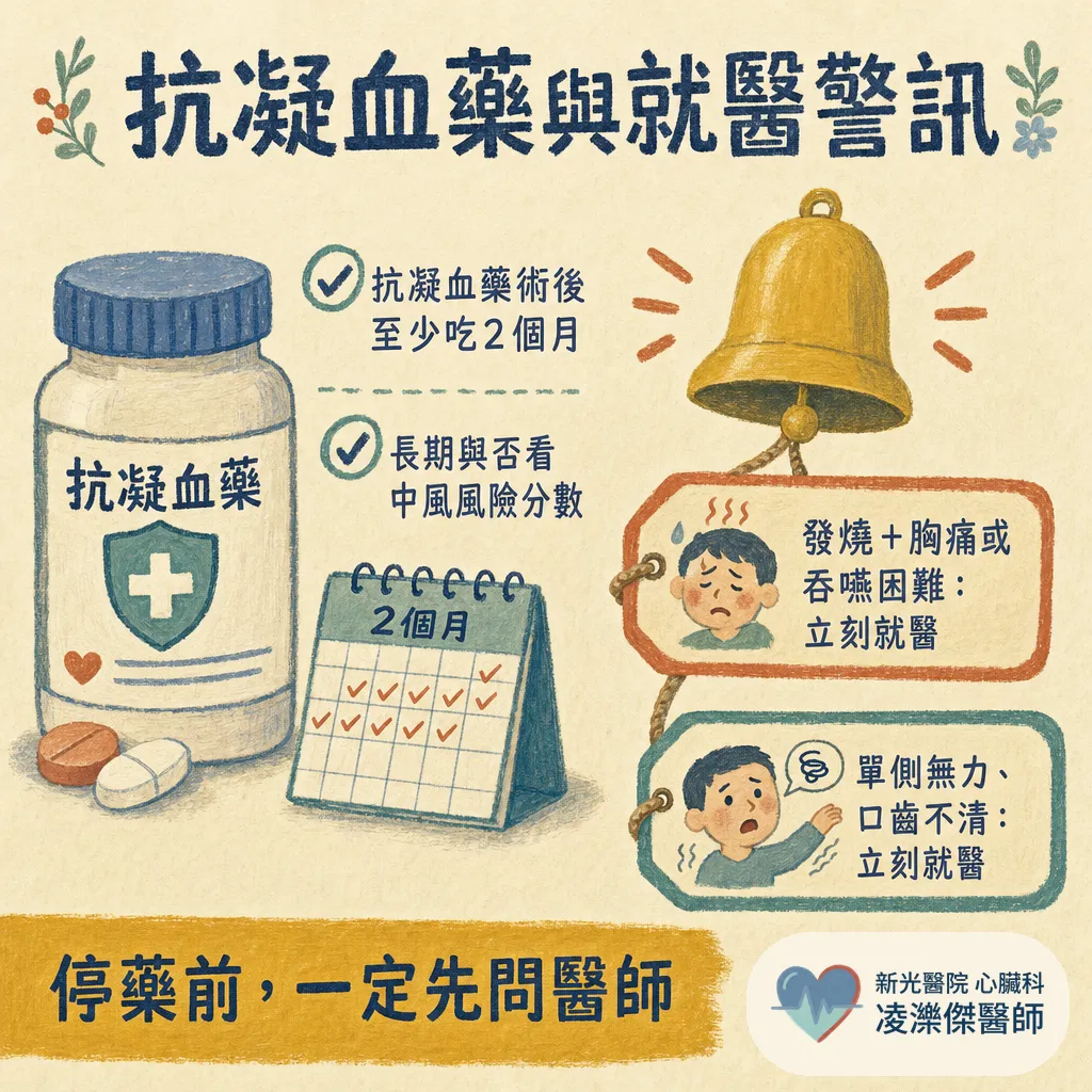 心房顫動電燒：成功率多高？風險有哪些？術後要注意什麼 圖卡 6