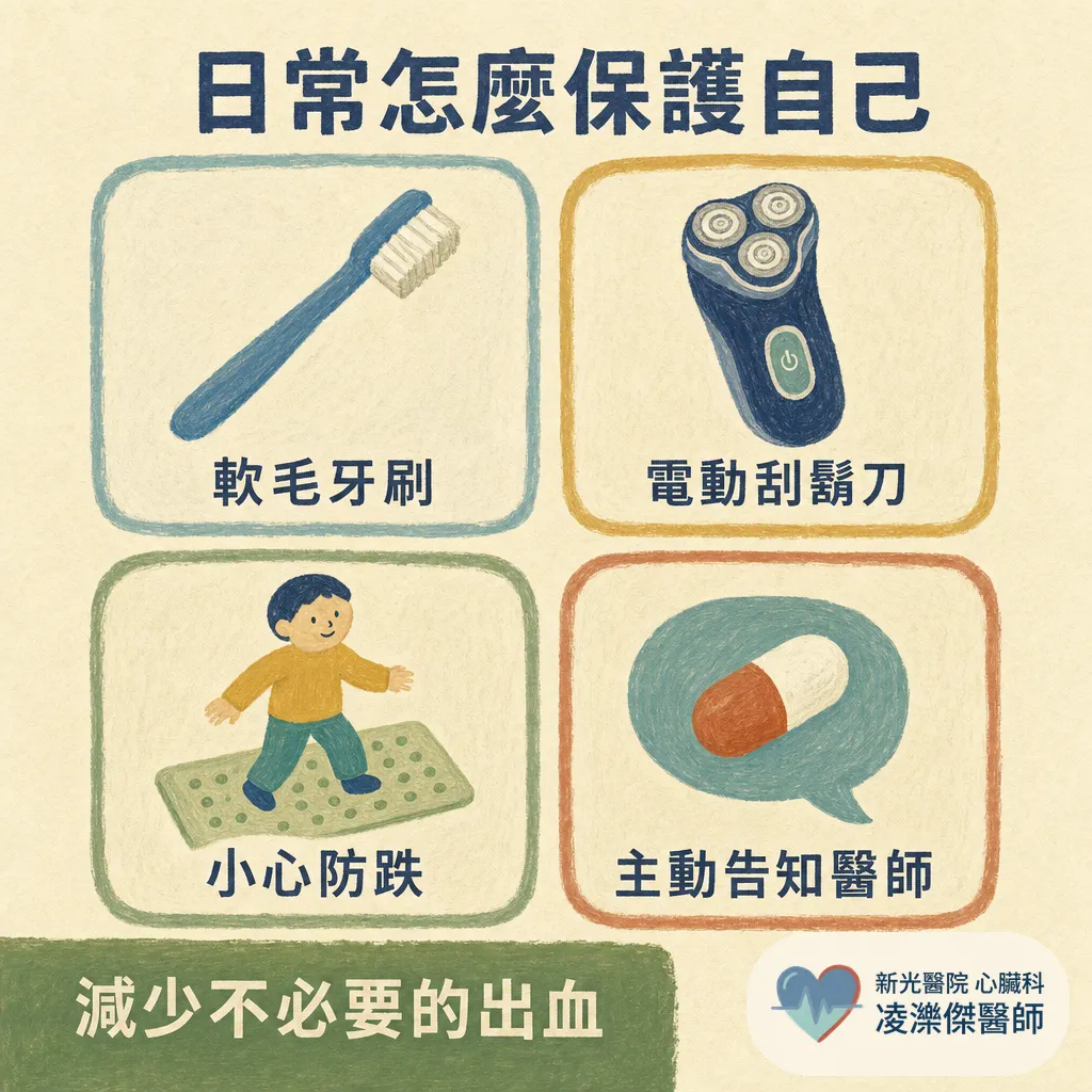 吃抗凝血劑後出血怎麼辦？分清大出血與小出血，該不該停藥 圖卡 5