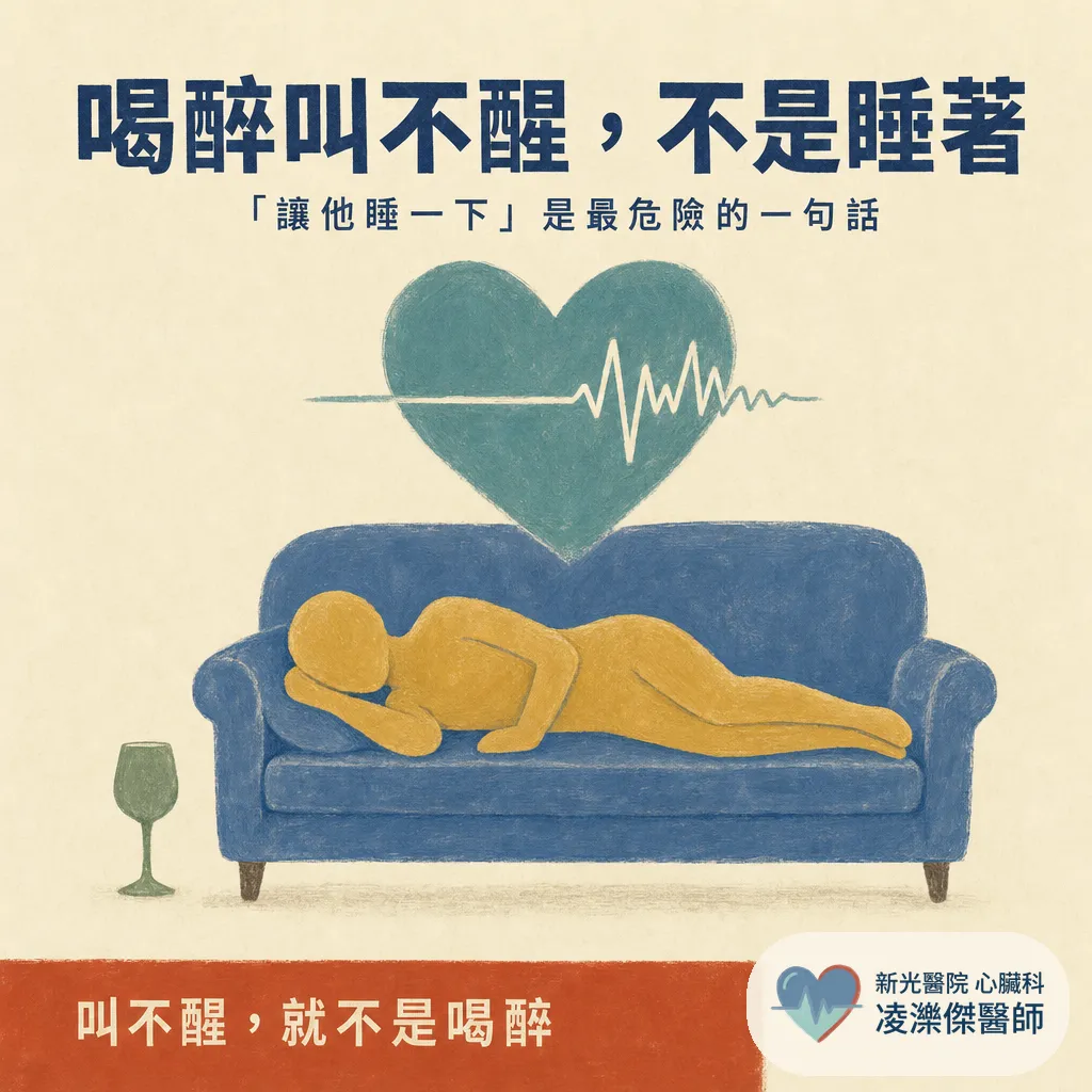喝醉叫不醒不是睡著:急性酒精中毒的致命風險,與裝過支架的人為什麼最不能暴飲 圖卡 1