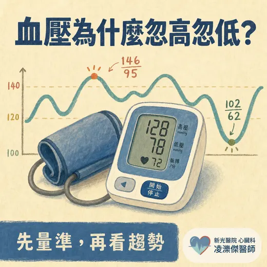 為什麼我的血壓忽高忽低？血壓不穩背後的原因與危機