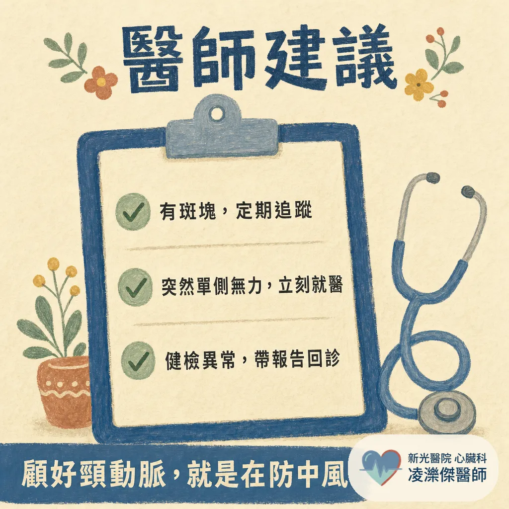 頸動脈超音波在看什麼？誰該做、報告有斑塊怎麼辦，一次看懂 圖卡 5