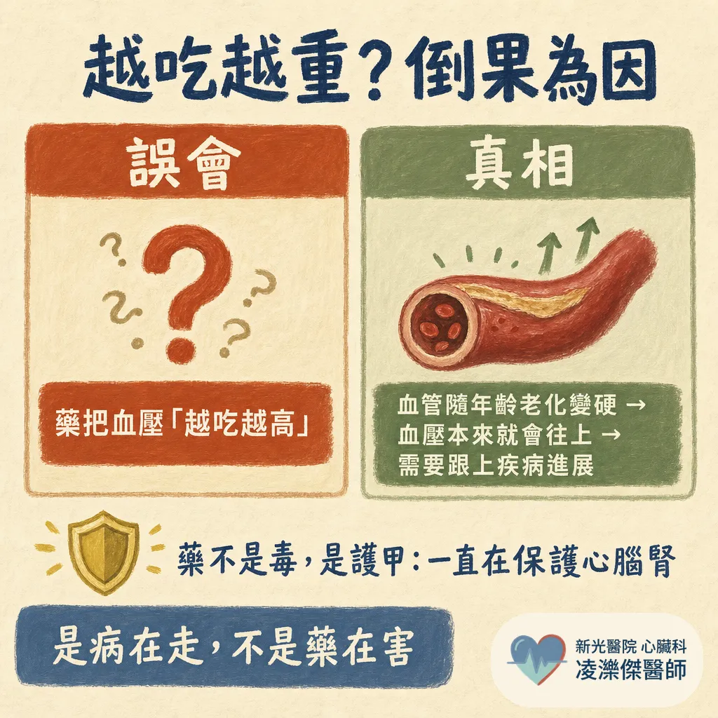 高血壓一定要吃藥嗎？會不會越吃越嚴重？ 圖卡 4
