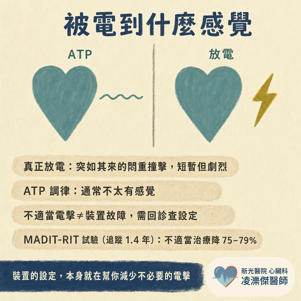 植入式去顫器（ICD）是什麼？誰該裝、被電到是什麼感覺、開車與運動限制 圖卡 7