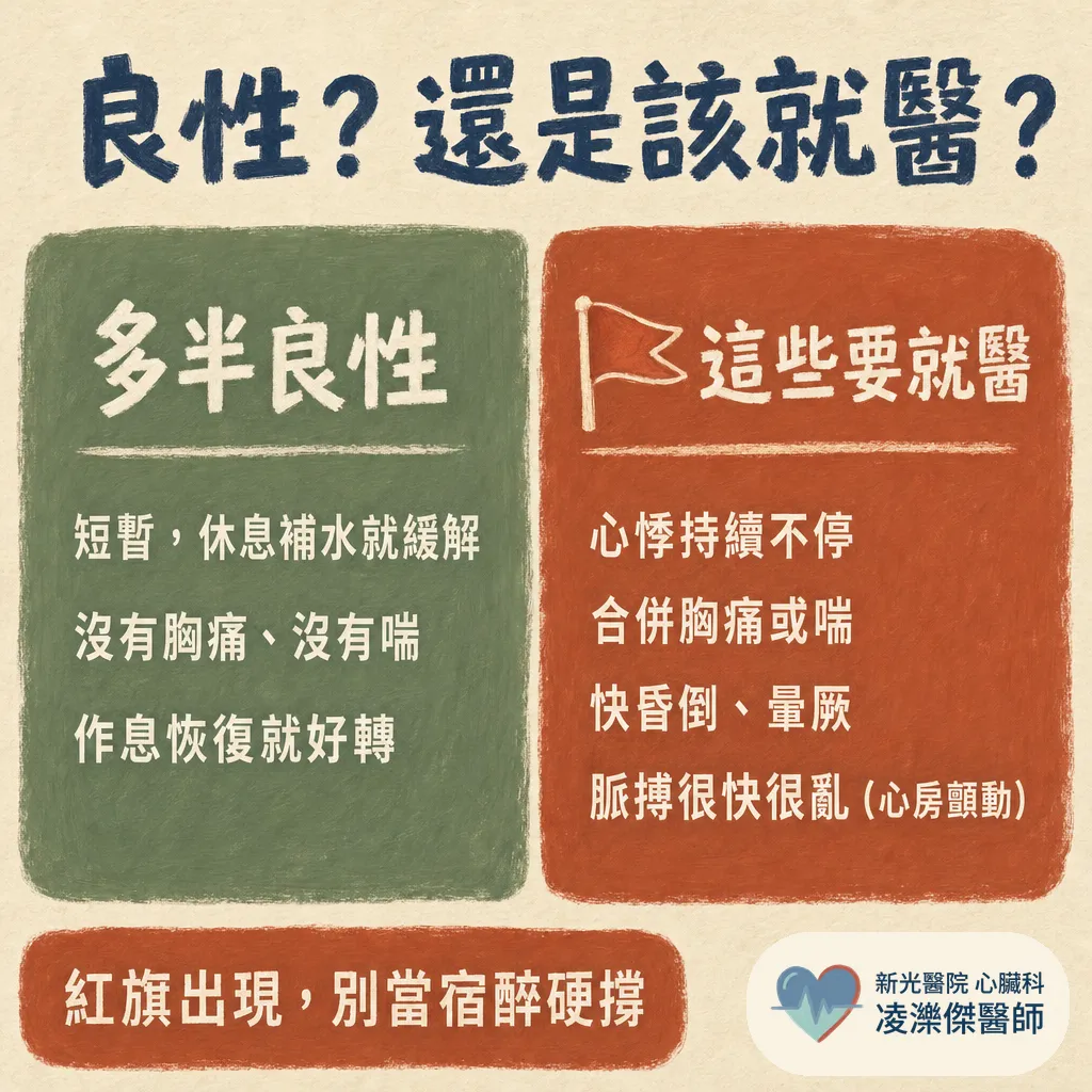 昨晚喝了又熬夜,今天心跳好快?隔天心悸胸悶的「疊加」原因 圖卡 5