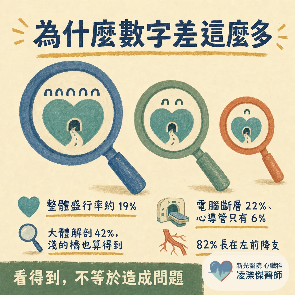 健檢報告出現「心肌橋」,該擔心嗎?心肌橋是什麼、要不要治療一次看懂 圖卡 2