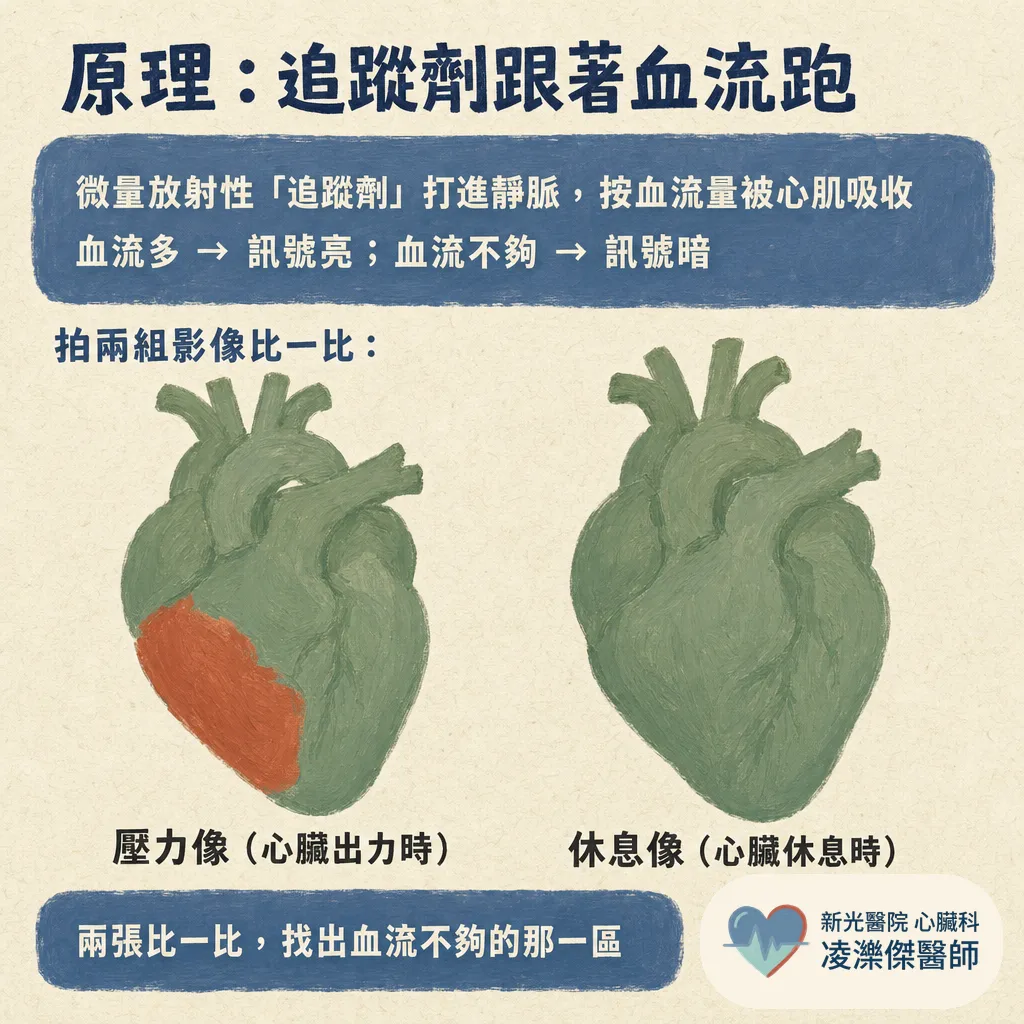 心肌灌注掃描是什麼?核醫心臟檢查在照什麼 圖卡 2