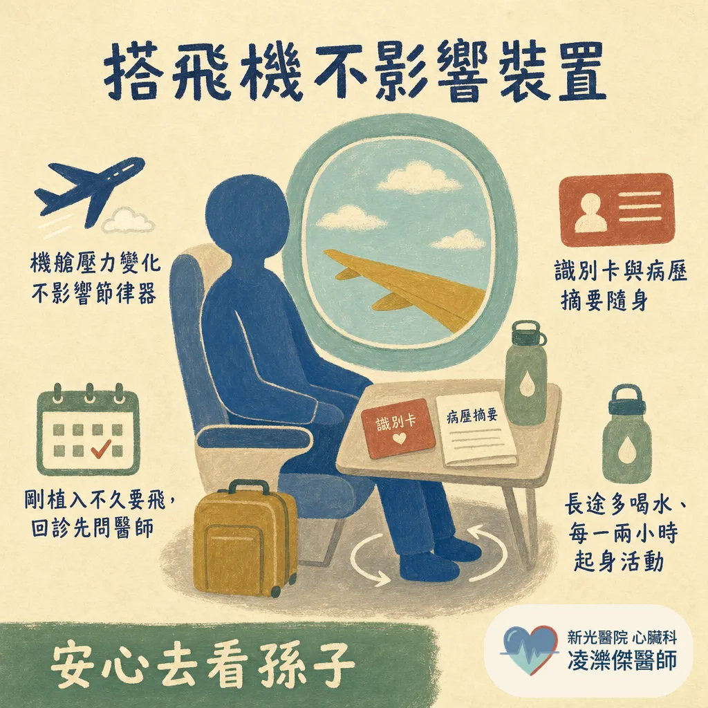 裝了心律調節器(節律器),能過安檢、搭飛機、做 MRI 嗎?生活三問完整解答 圖卡 4