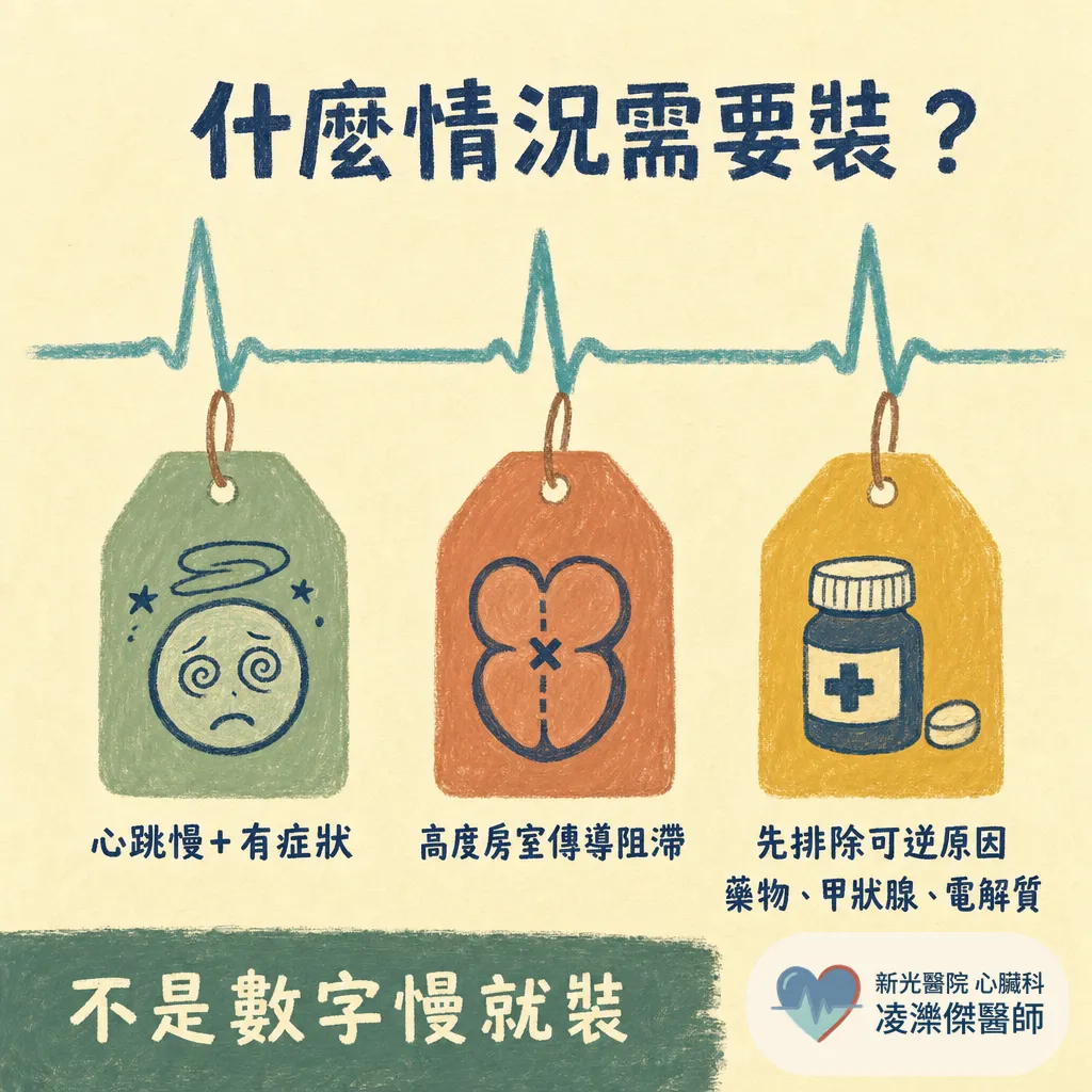 心臟節律器是什麼?心跳太慢就要裝嗎?手術過程與術後生活一次看懂 圖卡 3