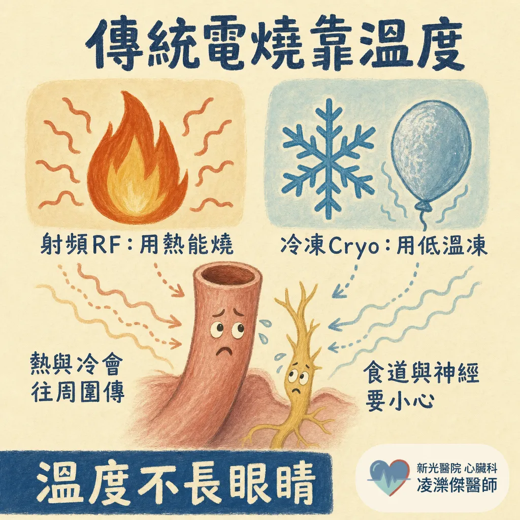 脈衝場消融（PFA）是什麼？和傳統電燒差在哪 圖卡 2