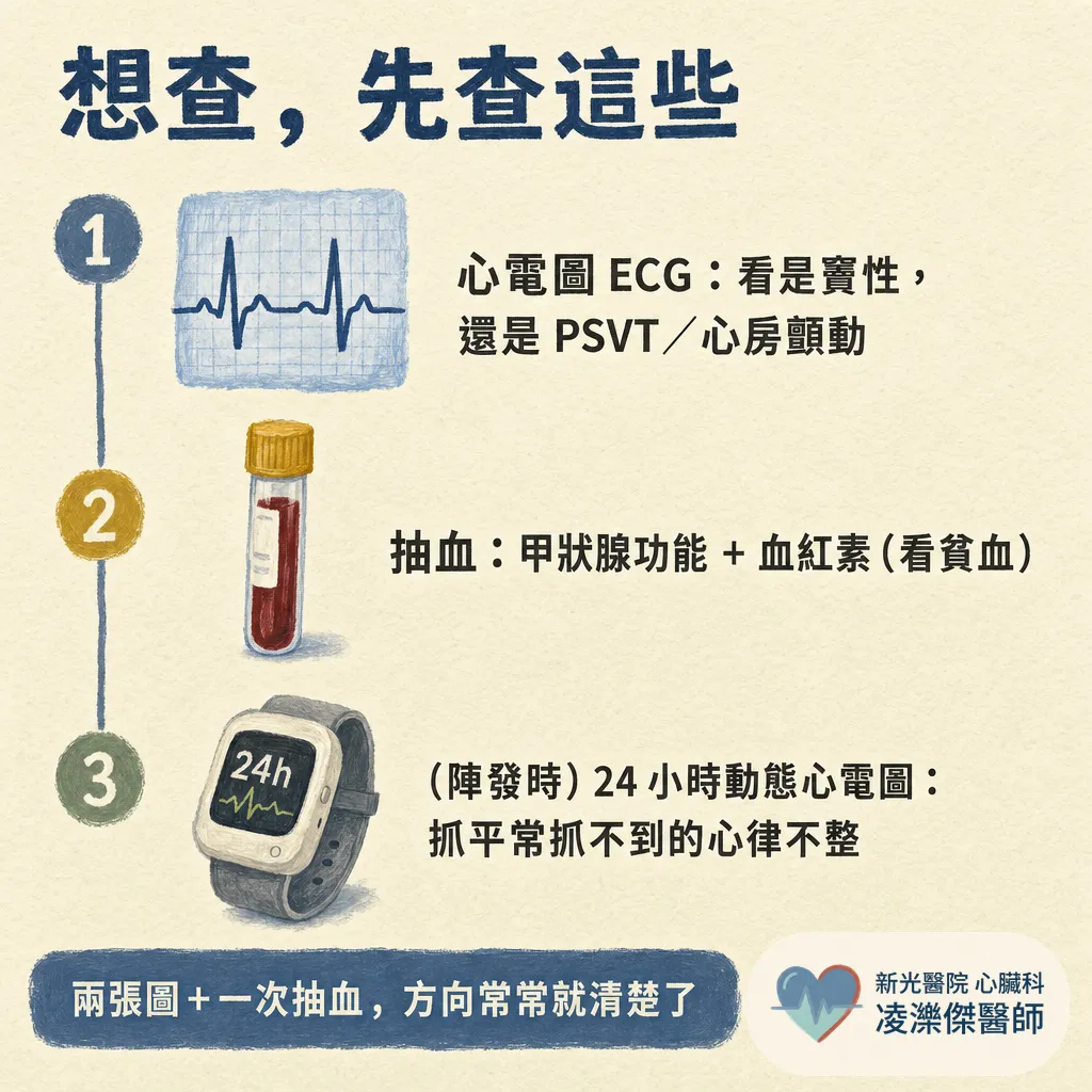 平常心跳偏快,需要處理嗎?先分清「油門」還是「電路」 圖卡 5