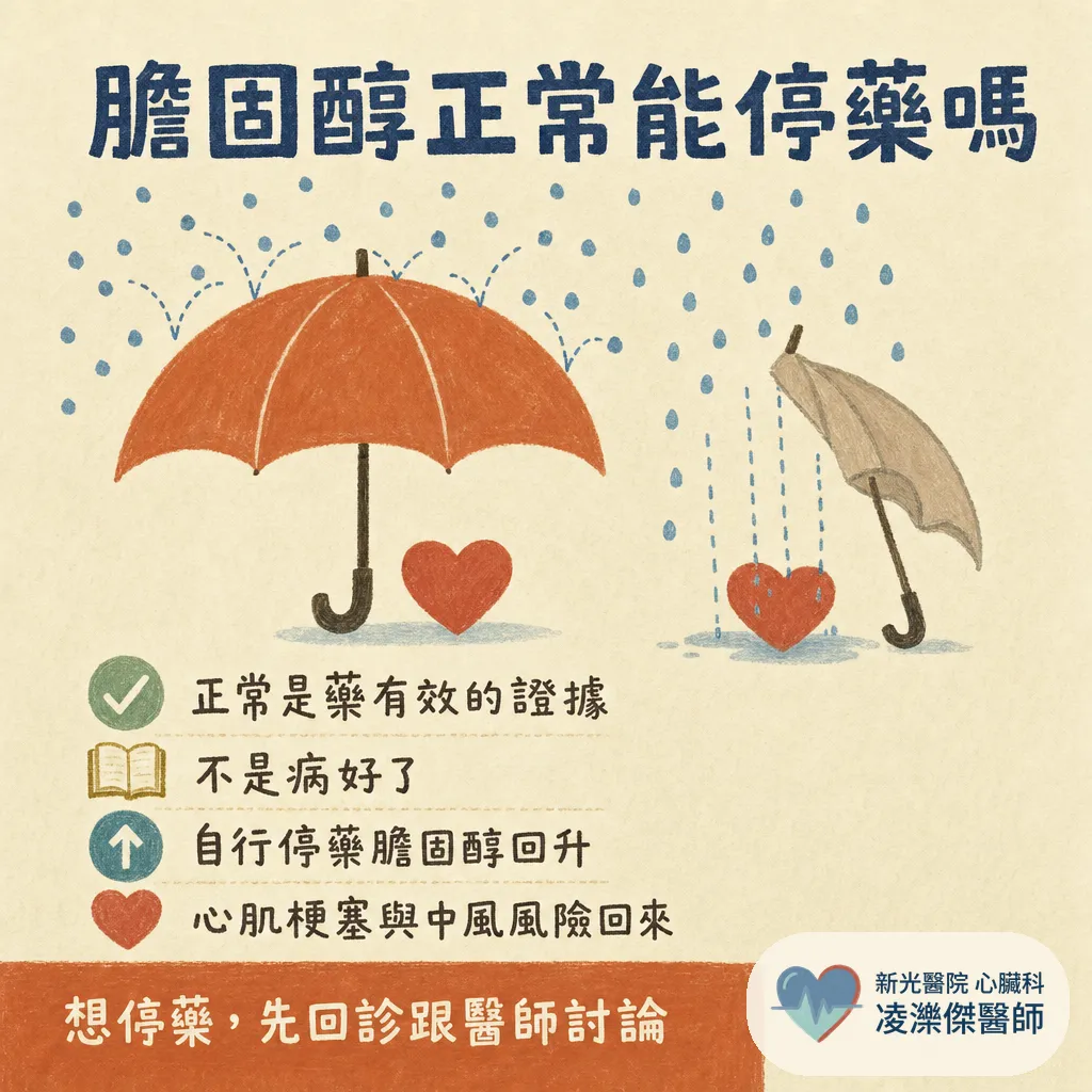 降膽固醇藥（statin）傷肝、肌肉痠痛？膽固醇正常能停藥嗎？醫師一次解答 圖卡 4
