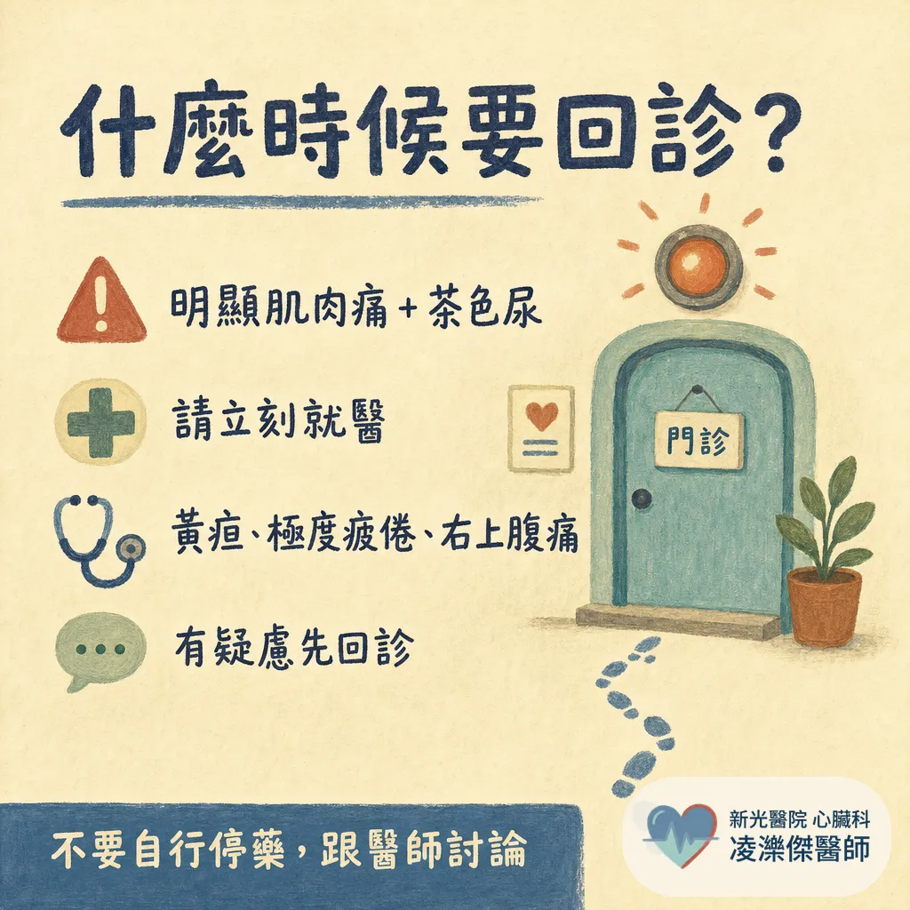 降膽固醇藥（statin）傷肝、肌肉痠痛？膽固醇正常能停藥嗎？醫師一次解答 圖卡 5