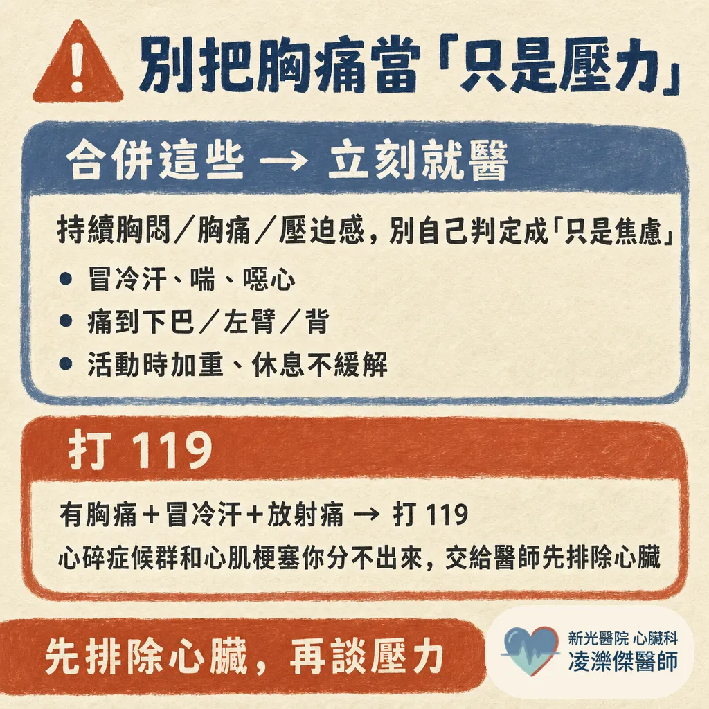壓力大，心血管風險會增加嗎？ 圖卡 5