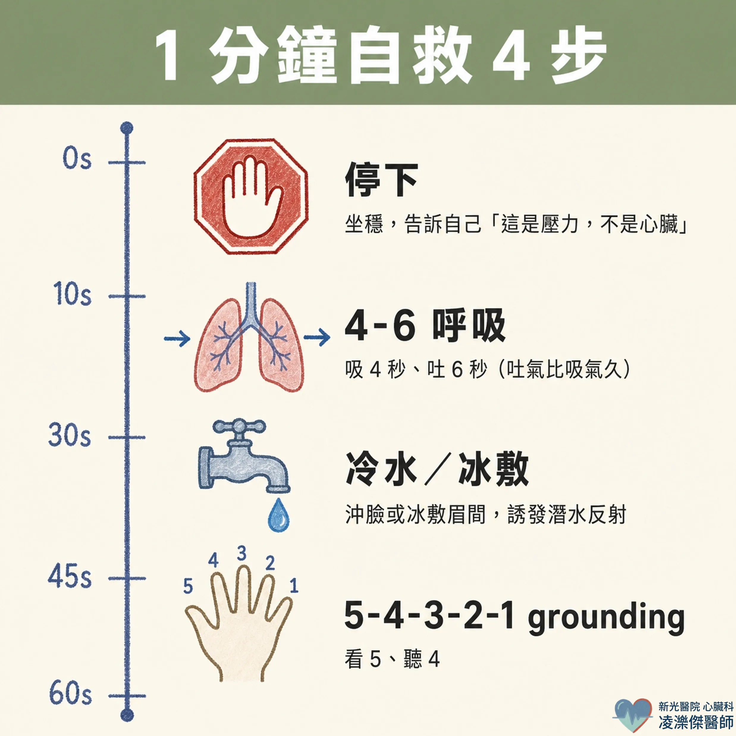 壓力一來就不舒服:壓力型症狀與「1 分鐘緩解法」 圖卡 3