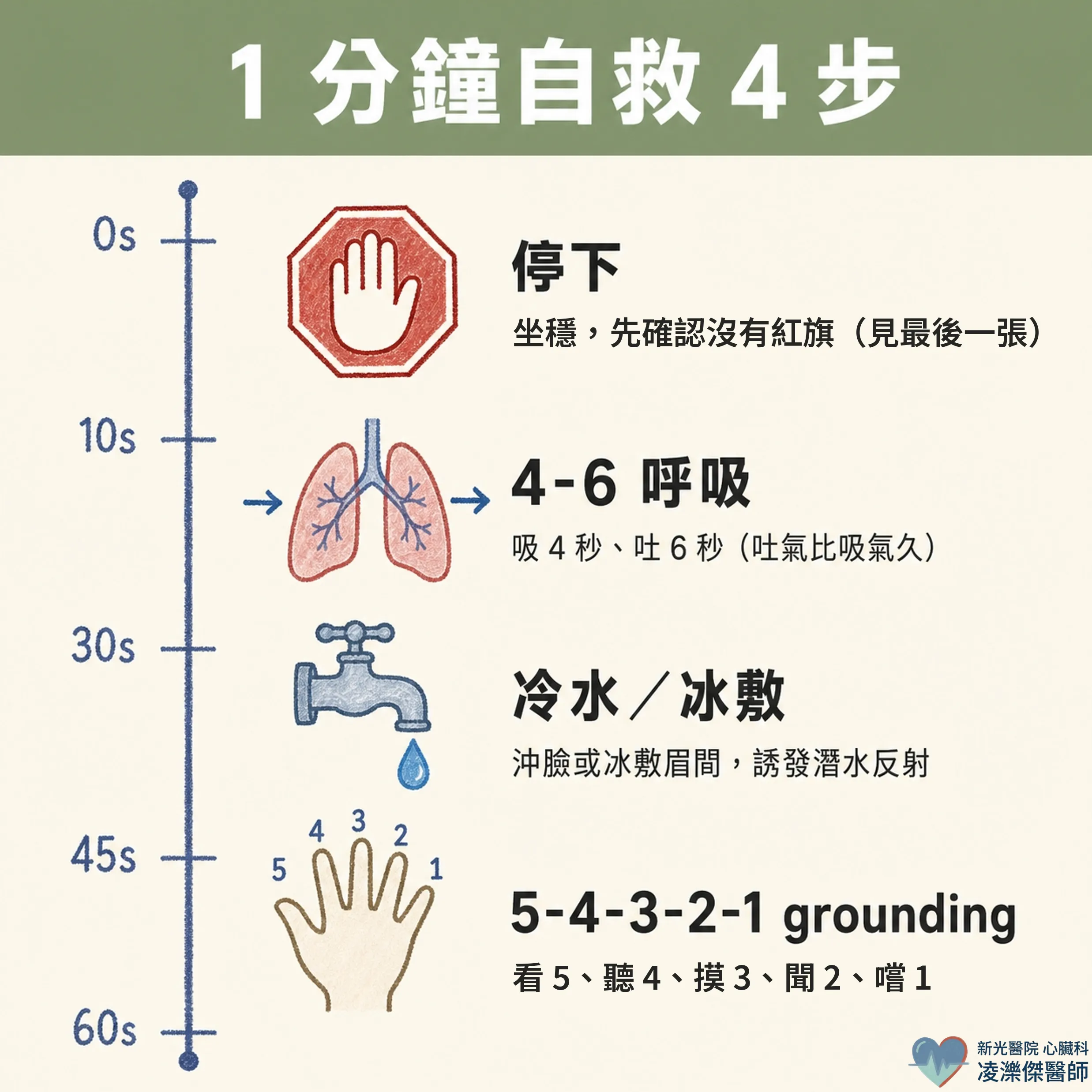 壓力一來就不舒服:壓力型症狀與「1 分鐘緩解法」 圖卡 3