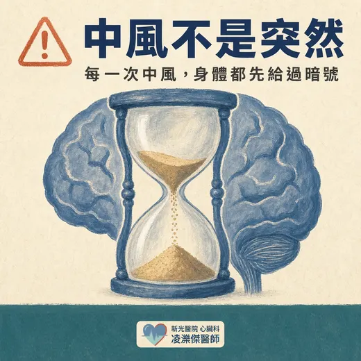 中風不是突然：BE-FAST ＋最容易被忽略的 2 個前兆