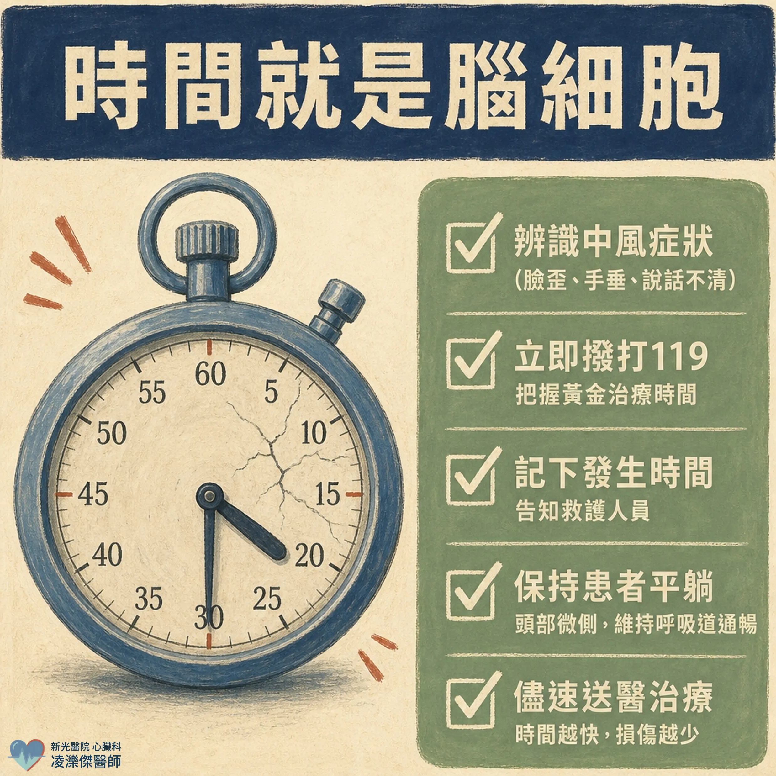 中風不是突然：BE-FAST ＋最容易被忽略的 2 個前兆 圖卡 5