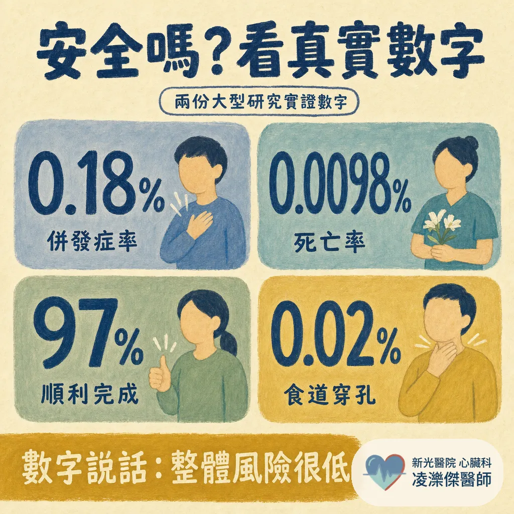 經食道心臟超音波(TEE)會不會很痛?在檢查什麼、流程與安全性一次說清楚 圖卡 6