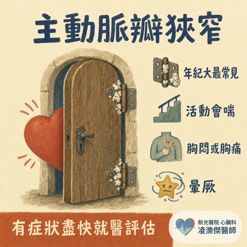 心臟瓣膜疾病是什麼？主動脈瓣狹窄、二尖瓣逆流症狀與治療白話解說 圖卡 2
