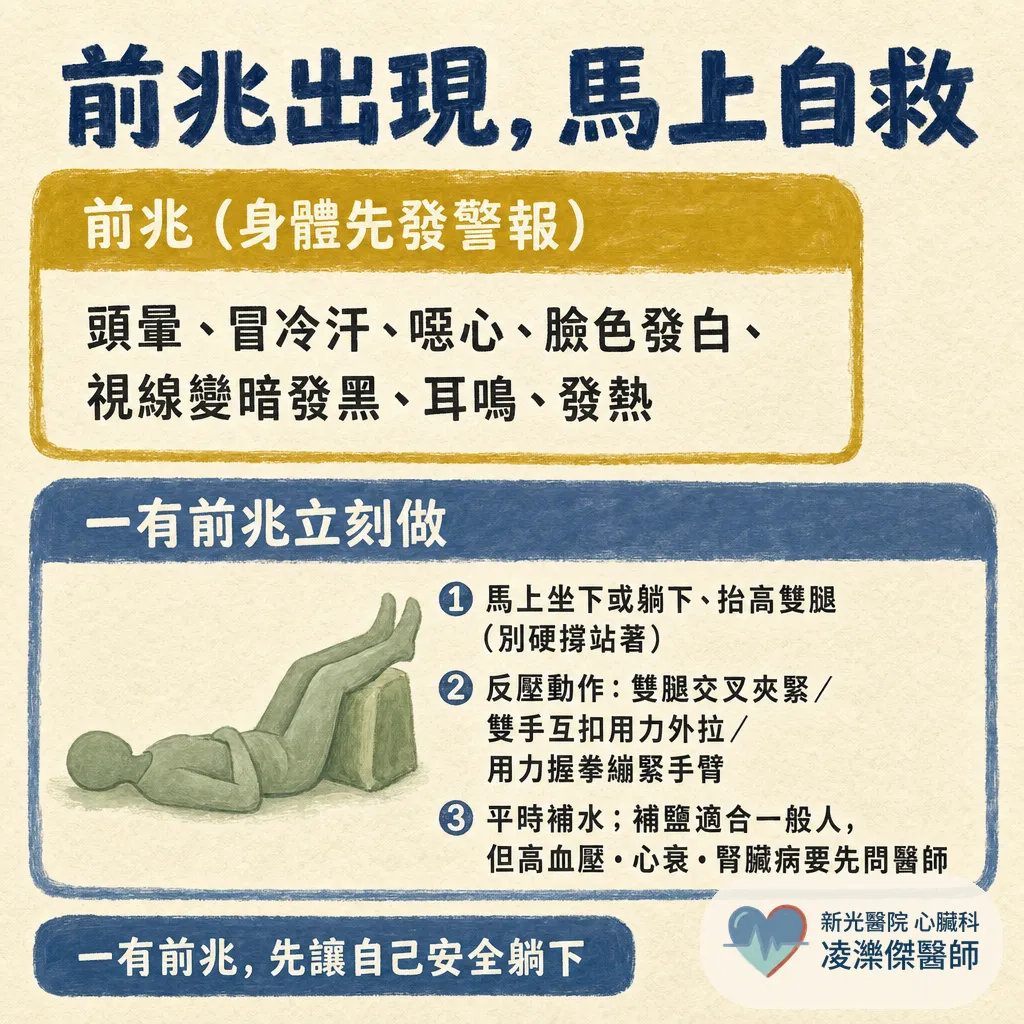 什麼是迷走神經暈厥？ 圖卡 4