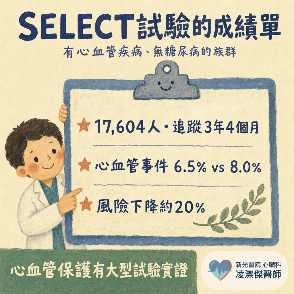 減重藥對心臟是好事嗎？「瘦瘦針」的心血管效益與該注意的事，心臟科醫師一次說清楚 圖卡 2