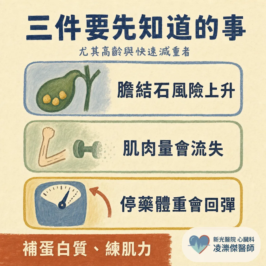 減重藥對心臟是好事嗎?「瘦瘦針」的心血管效益與該注意的事,心臟科醫師一次說清楚 圖卡 4