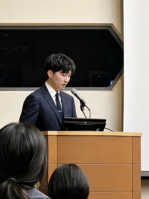 凌濼傑醫師在京都 TTS 2026 會議講台上發言